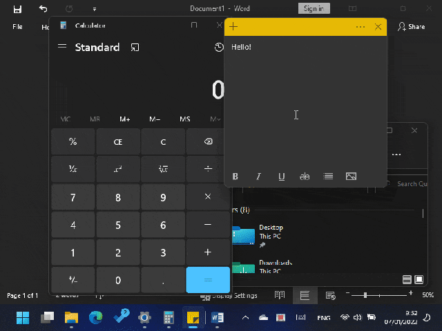 WindowTop 全域性 Anchors 錨點示範